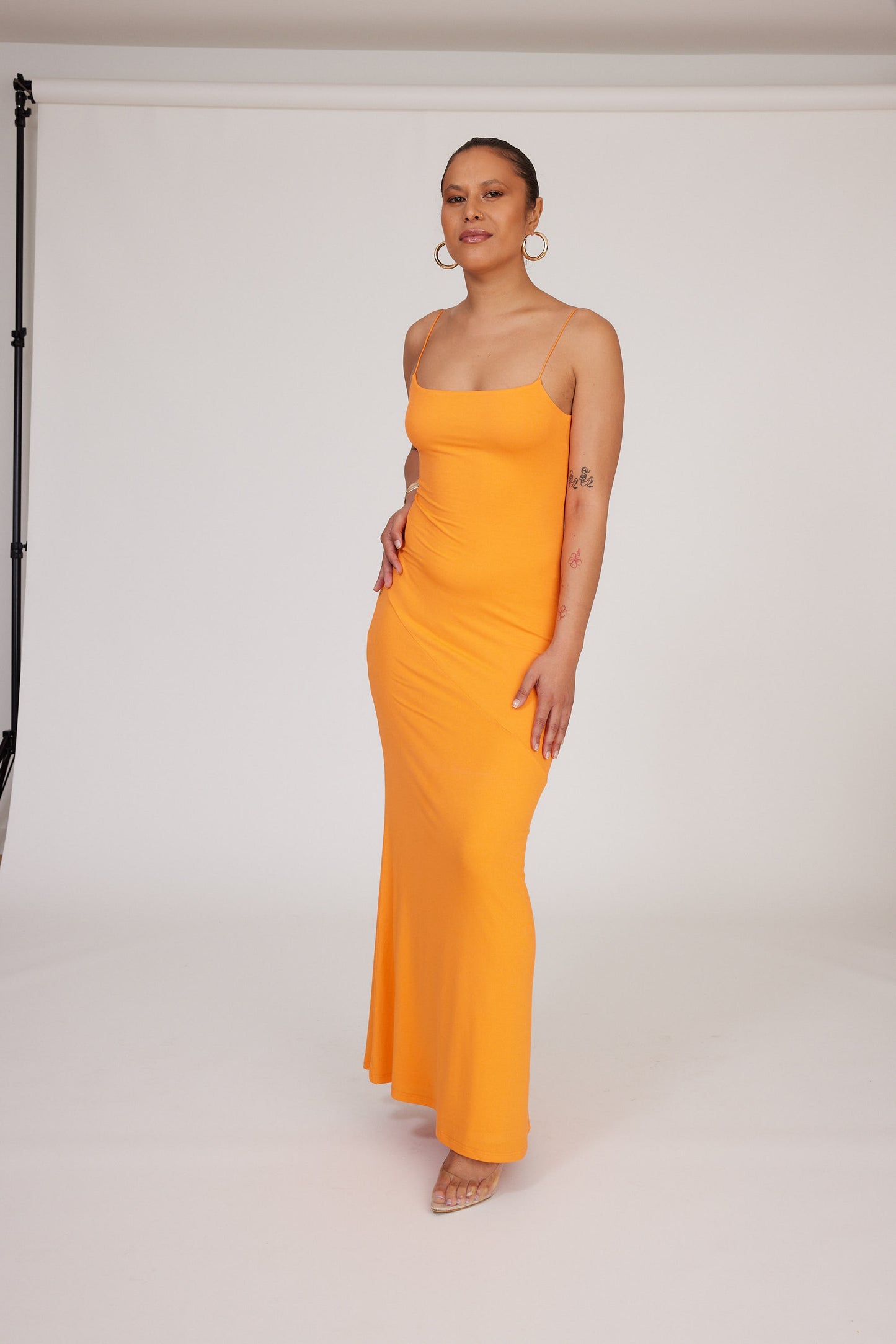 Orange Zaria Dress